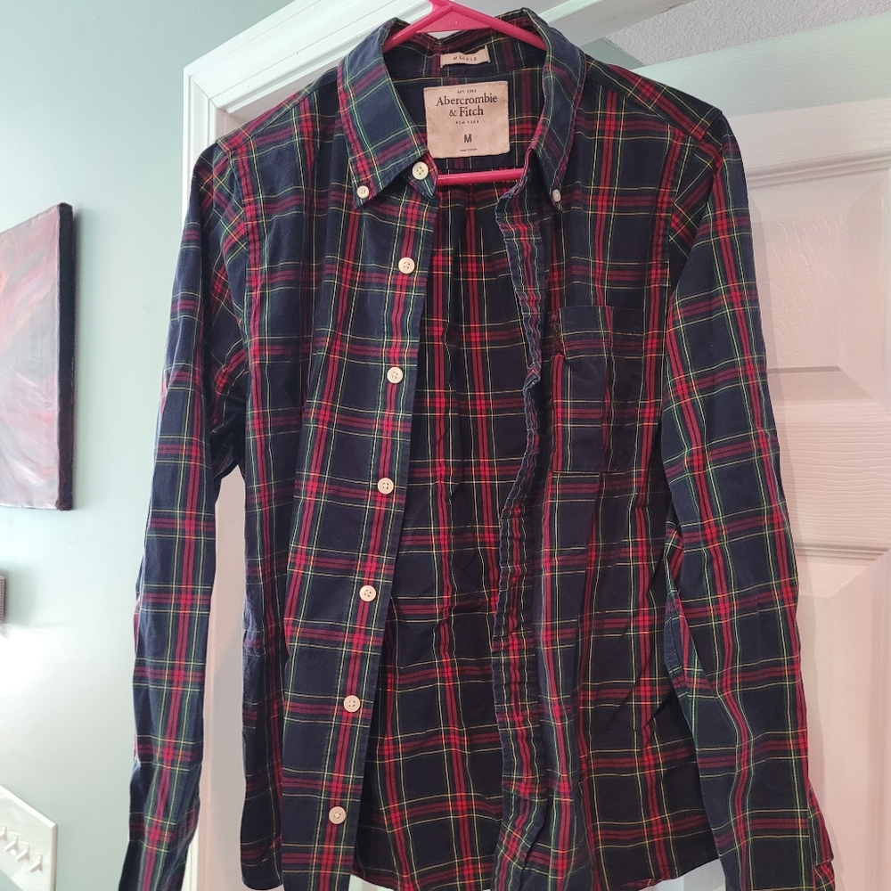 Abercrombie & Fitch button down muscle shirt